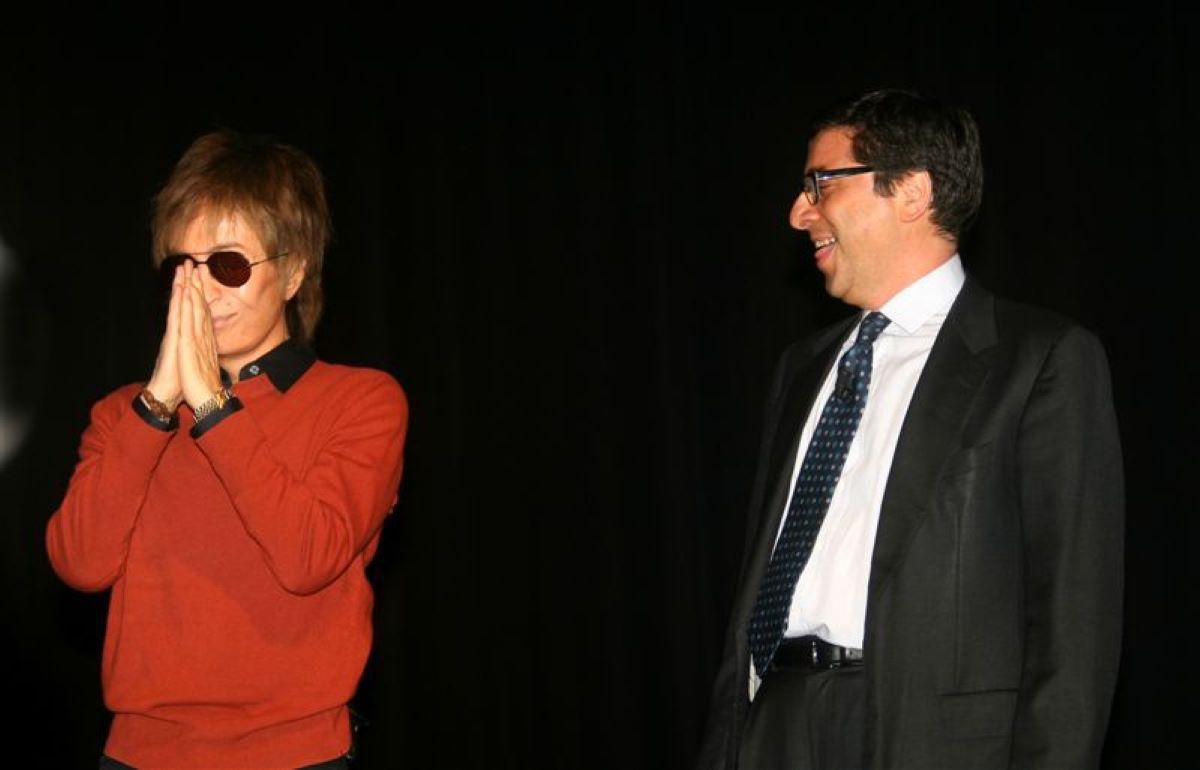 Michael Cimino con Antonio Monda