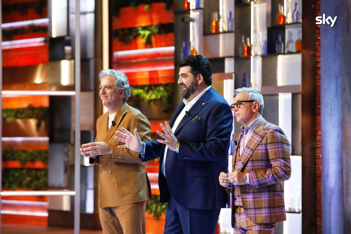 Giorgio Locatelli, Antonino Cannavacciuolo e Bruno Barbieri, i giudici di Masterchef 13