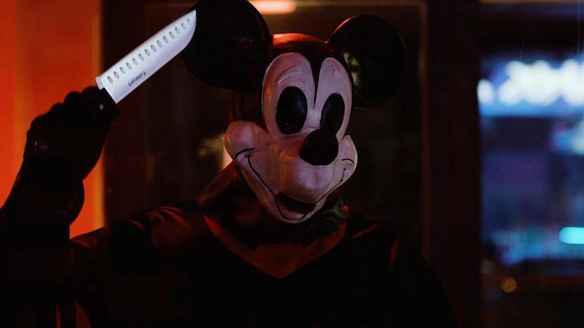 Un'immagine dal trailer di Mickey's Mouse Trap