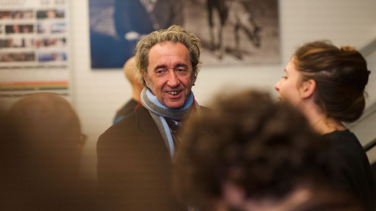 Paolo Sorrentino al Cinema Troisi di Roma