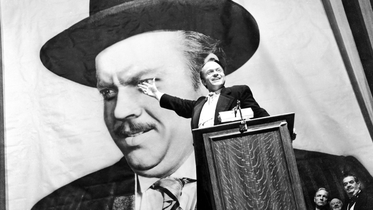 Orson Welles in una scena di Quarto potere (1941)