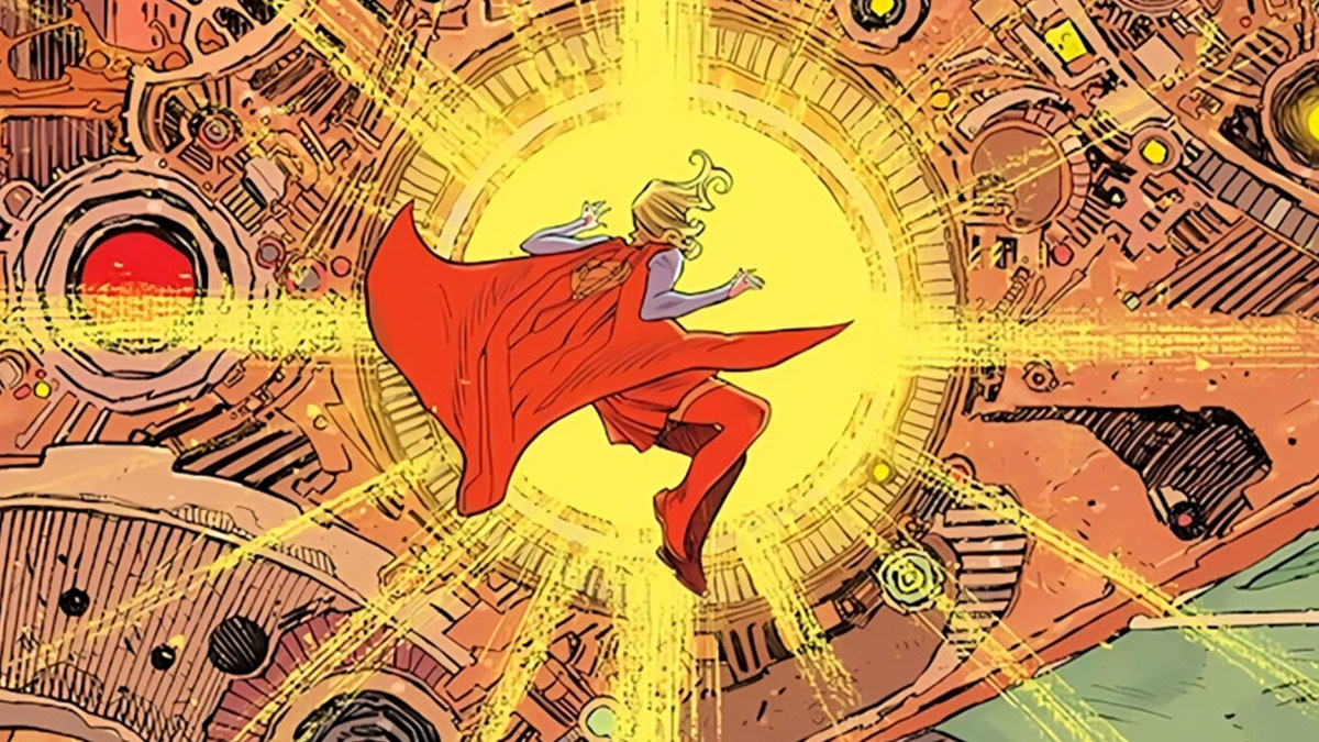 Supergirl: la donna del domani, illustrazione di Bilquis Evely