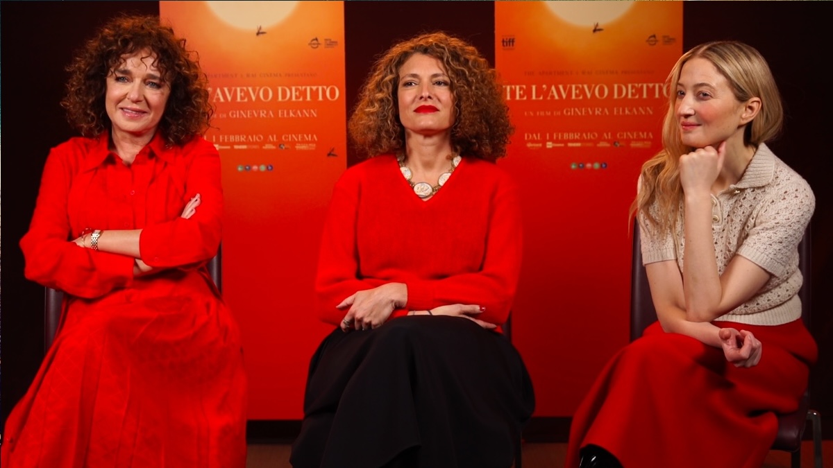 Valeria Golino, Ginevra Elkann e Alba Rohrwacher