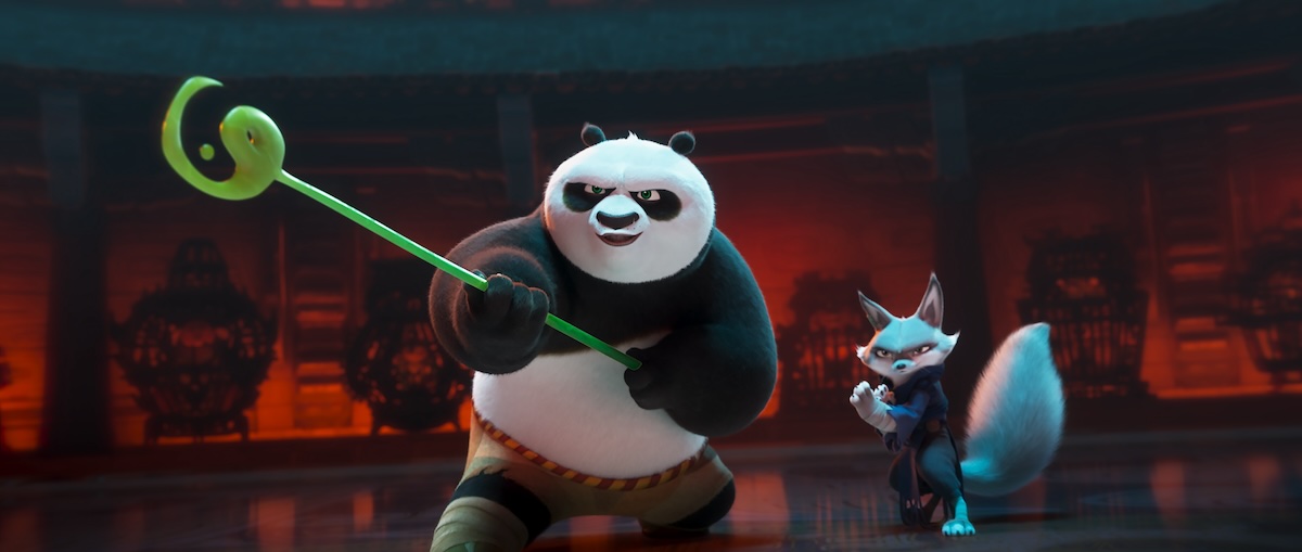 Po e Zhen (Awkwafina) in Kung Fu Panda 4 di Mike Mitchell