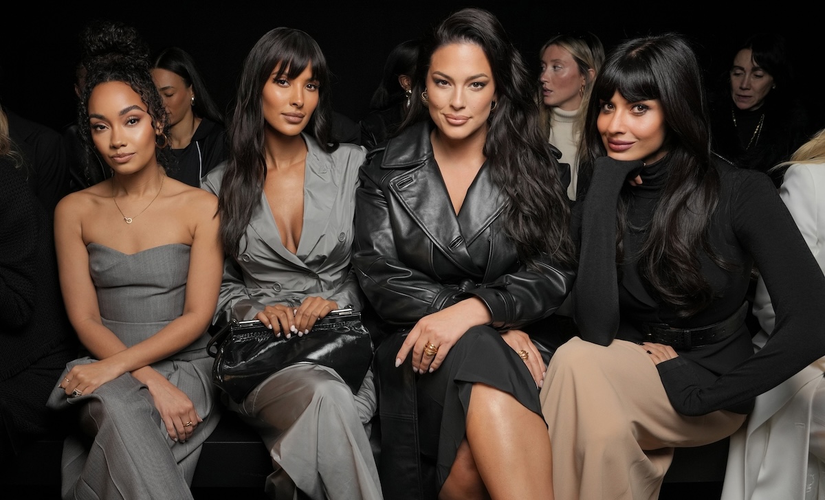 Leigh Anne Pinnock, Maya Jama, Ashley Graham, Jameela Jamil alla sfilata di Alberta Ferretti