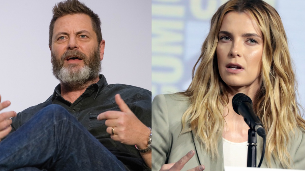 Nick Offerman e Betty Gilpin