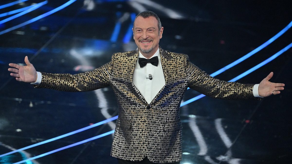 Amadeus alla conduzione di Sanremo 2024