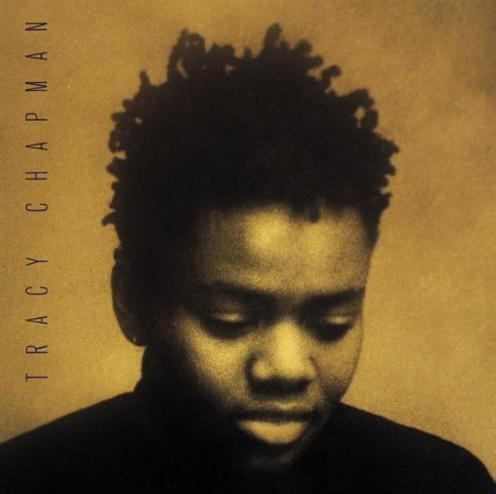 La copertina del disco d'esordio di Tracy Chapman (1988)