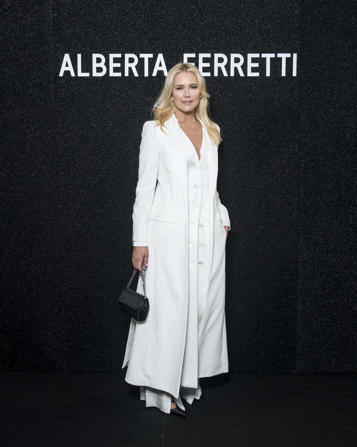 Valeria Mazza alla sfilata di Alberta Ferretti