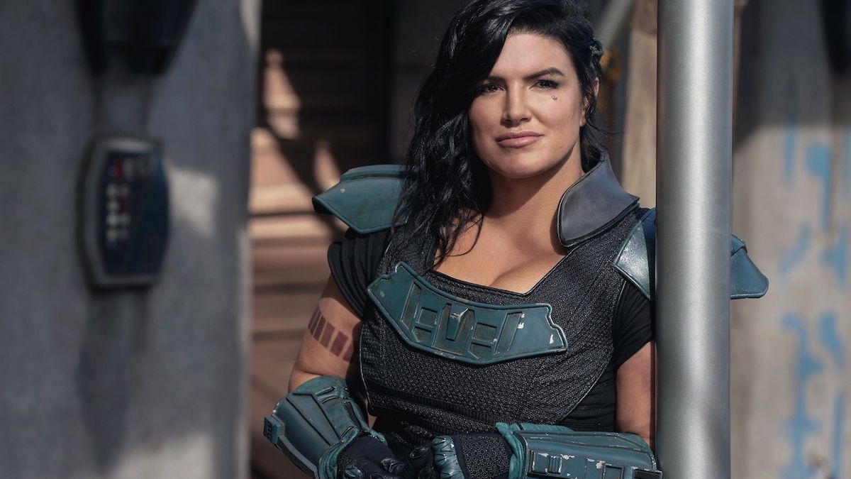 Gina Carano in The Mandalorian