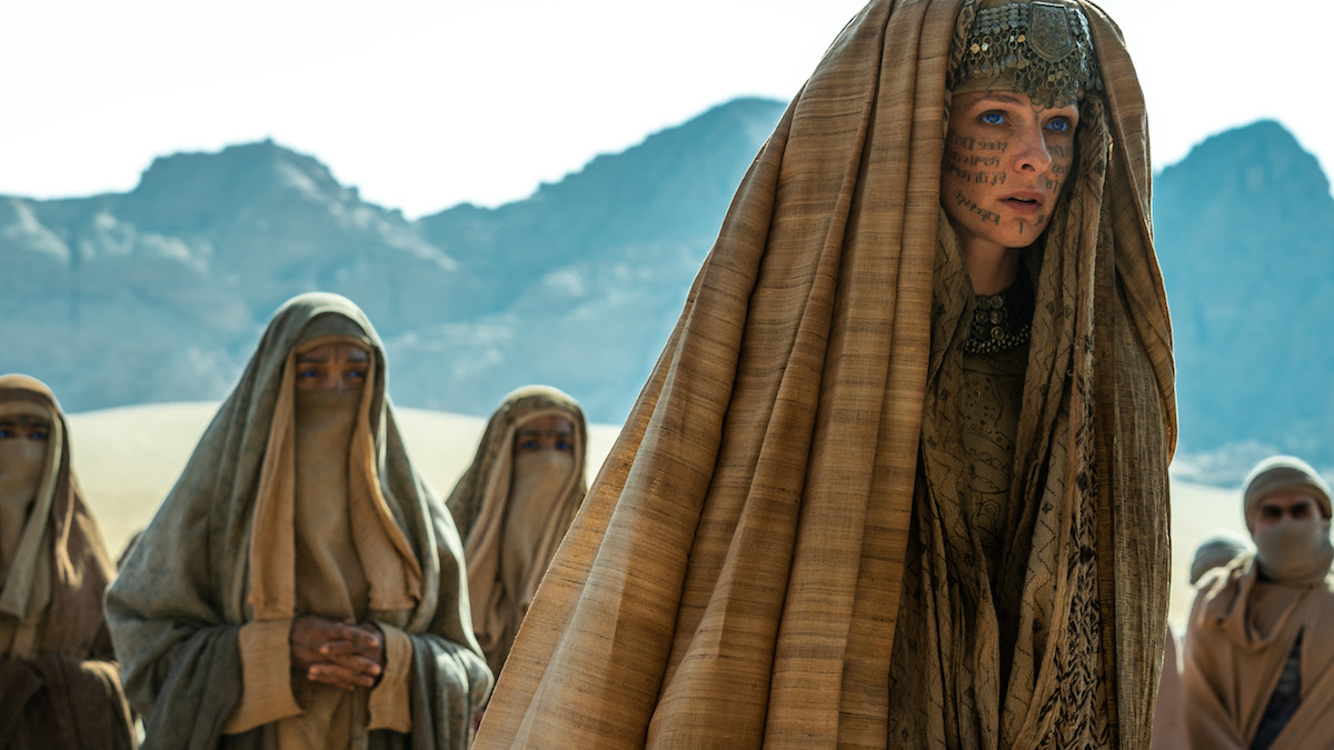 Rebecca Ferguson e Lady Jessica in Dune - Parte due