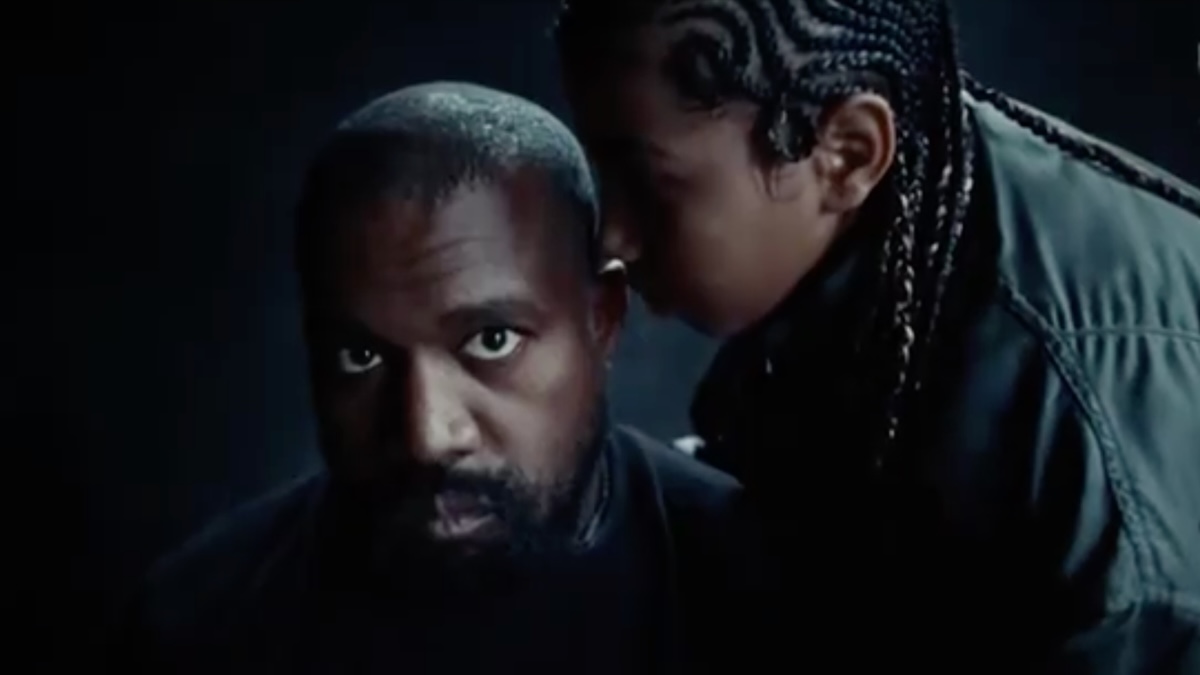 Kayne e North West in un frame di Talking/Once Again dei fratelli D’Innocenzo