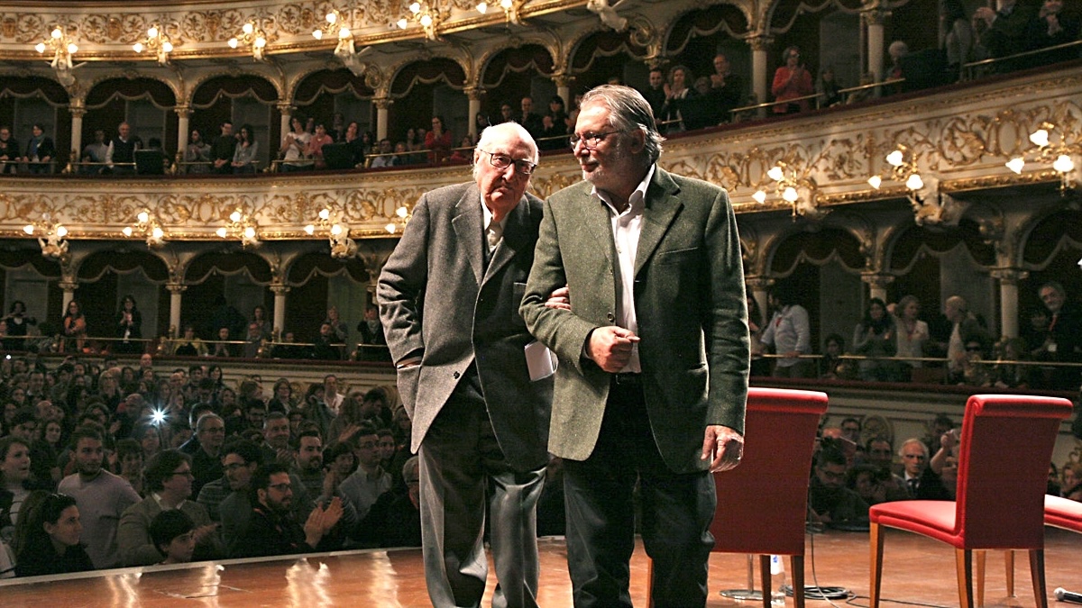 Felice Laudadio e Andrea Camilleri