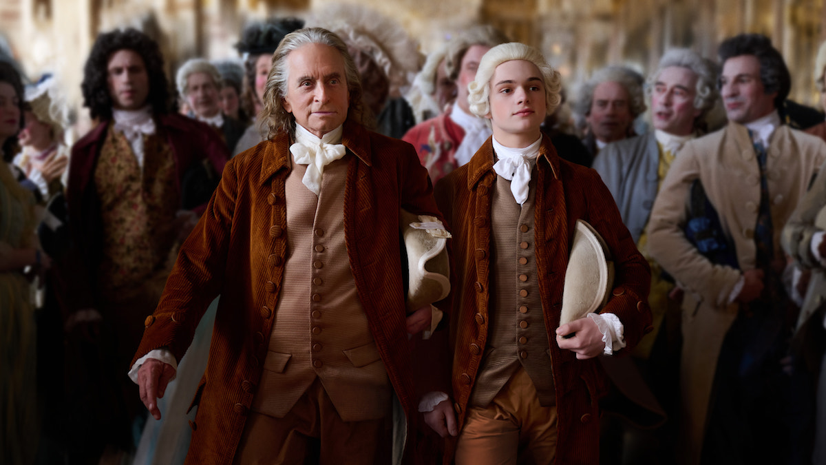 Un'immagine della miniserie Benjamin Franklin