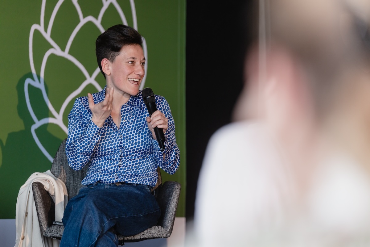 Francesca De Lisi durante il panel di Incontri dedicato a Supersex