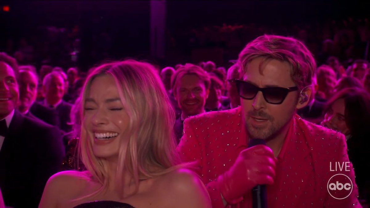L'inizio di I'm Just Ken di Ryan Gosling sorprende anche Margot Robbie