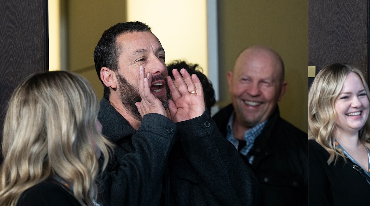 Adam Sandler durante il photocall per Spaceman alla Berlinale 2024