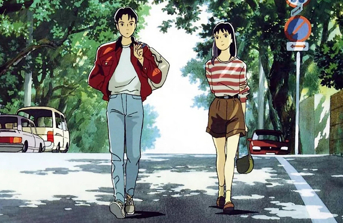 Un'immagine da Si sente il mare di Tomomi Mochizuki (1993), ora disponibile su Netflix
