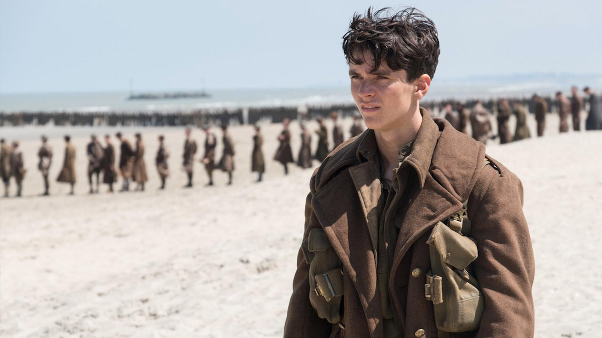 Una scena di Dunkirk