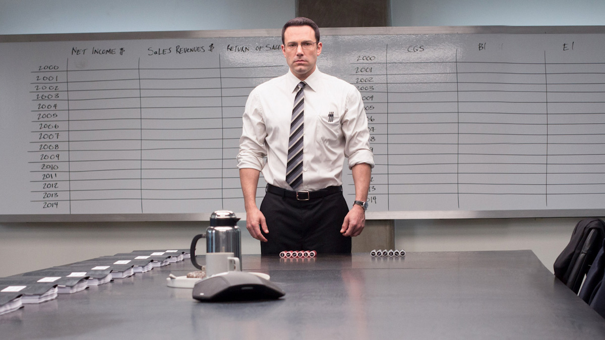 Ben Affleck in The Accountant del 2016