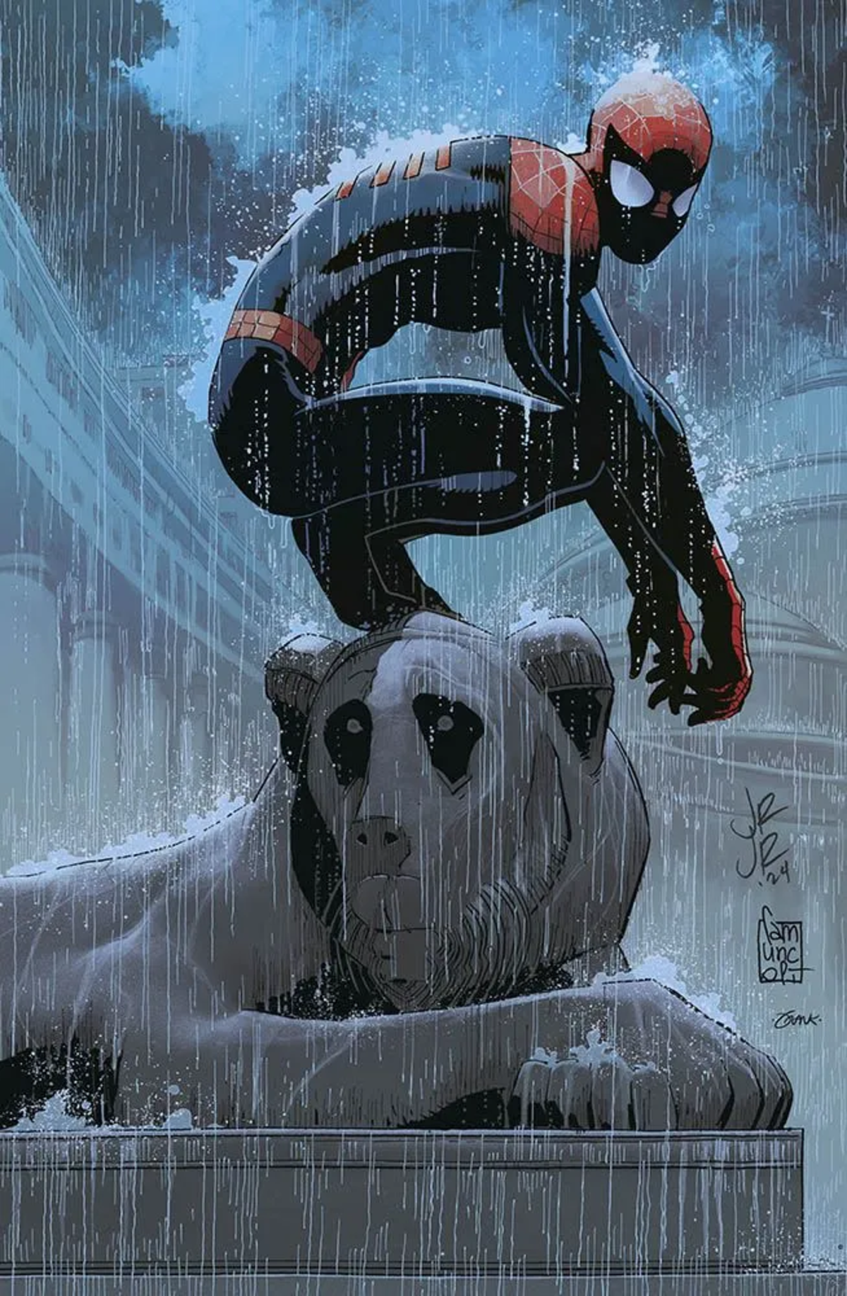Cover The Amazing Spider-Man 41, di John Romita jr.
