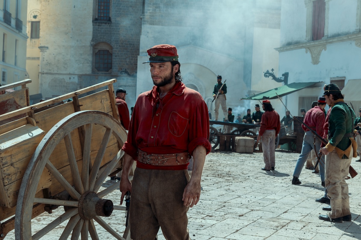 Marlon Joubert in una scena di Briganti