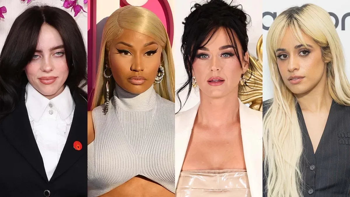 Billie Eilish, Nicki Minaj, Katy Perry, Camila Cabello