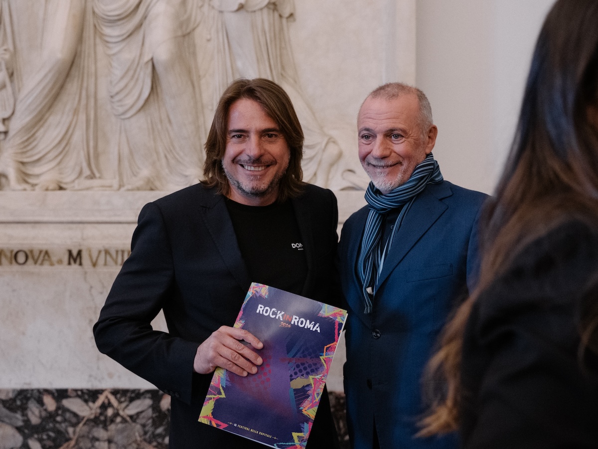 Maximiliano Bucci e Sergio Giuliani fondatori di Rock in Roma