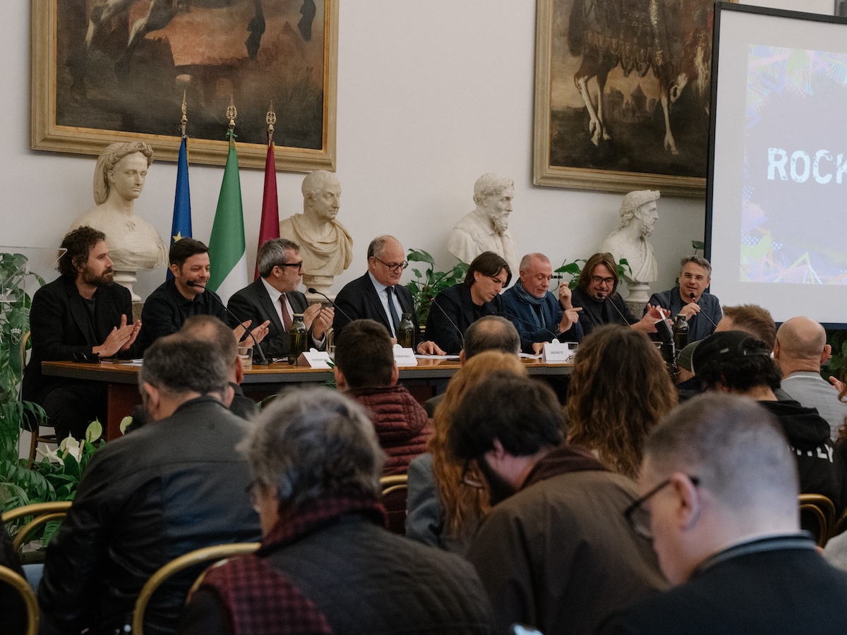 La conferenza stampa di Rock in Roma 2024 in Campidoglio a Roma