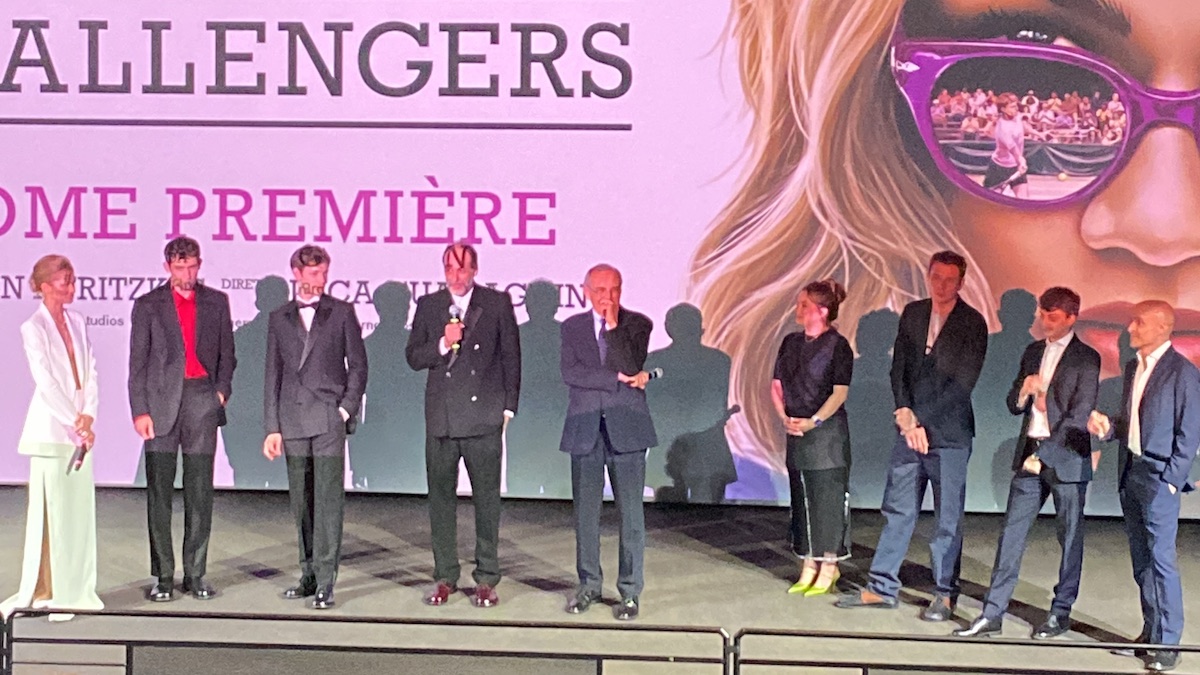 Il cast di Challengers presenta la première italiana del film