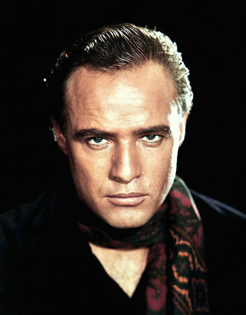 Un'immagine del primo e unico film di Marlon Brando, I due volti della vendetta