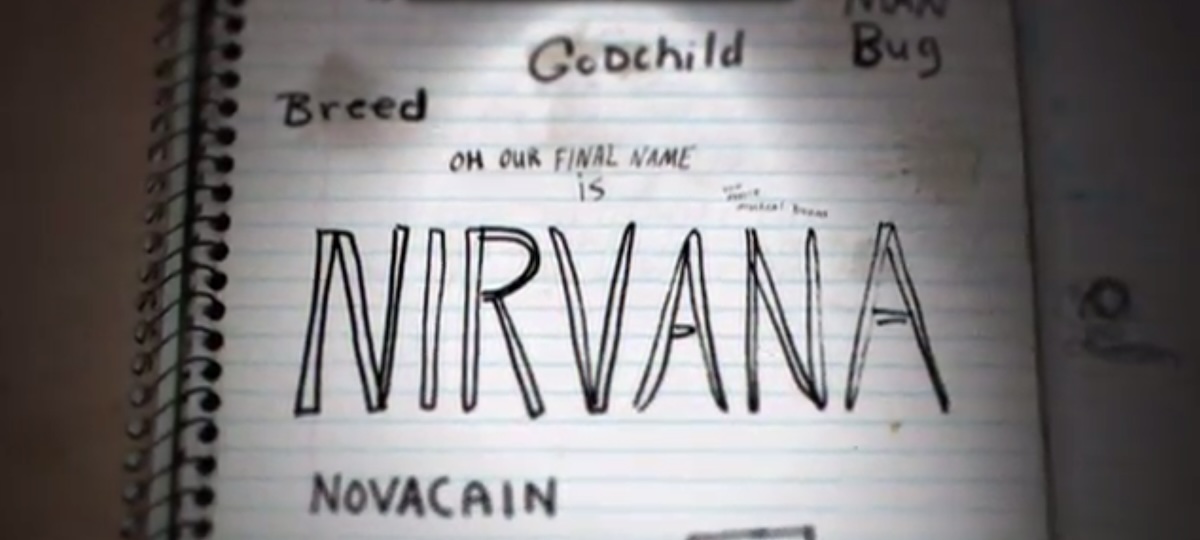 Un dettaglio animato dei diari di Kurt Cobain