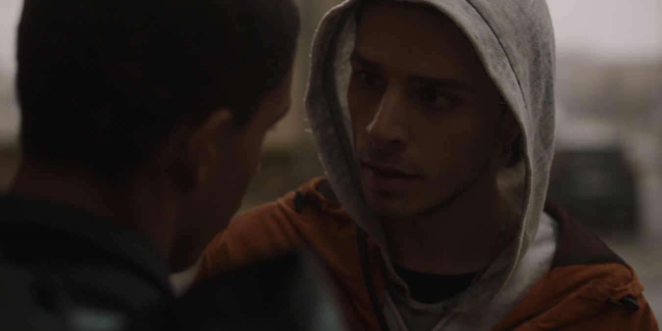 Damiano Gavino e Haroun Fall in una scena di Prophesy