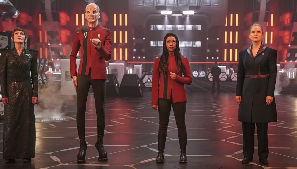 Una scena di Star Trek: Discovery, stagione numero cinque