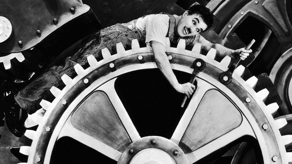 Tempi moderni di Charlie Chaplin (1936)