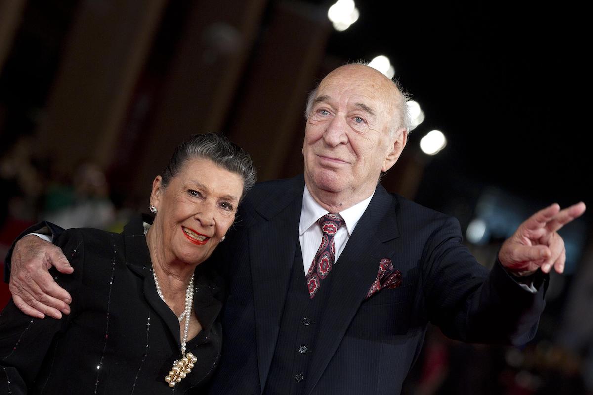 Vera Pescarolo Montaldo e Giuliano Montaldo alla prima de L'industriale