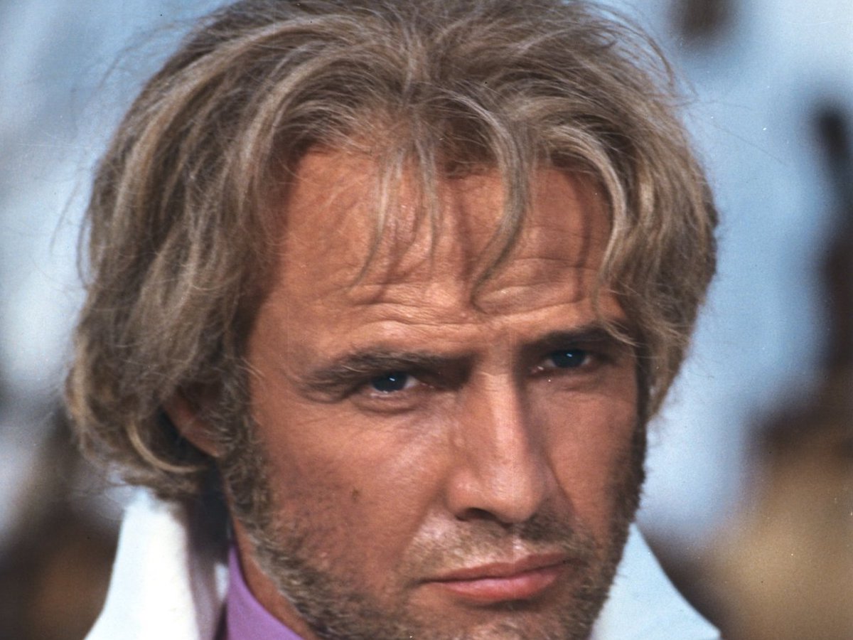 Marlon Brando in un fotogramma del film Queimada di Gillo Pontecorvo
