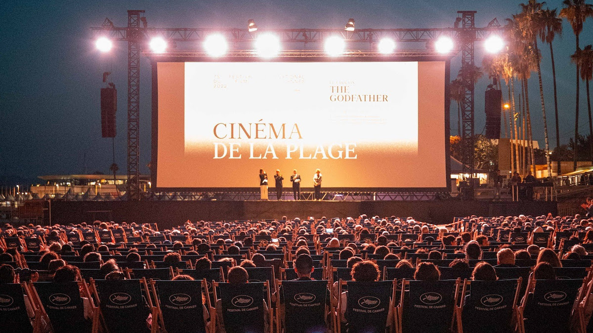 Cinéma de la plage al Festival di Cannes