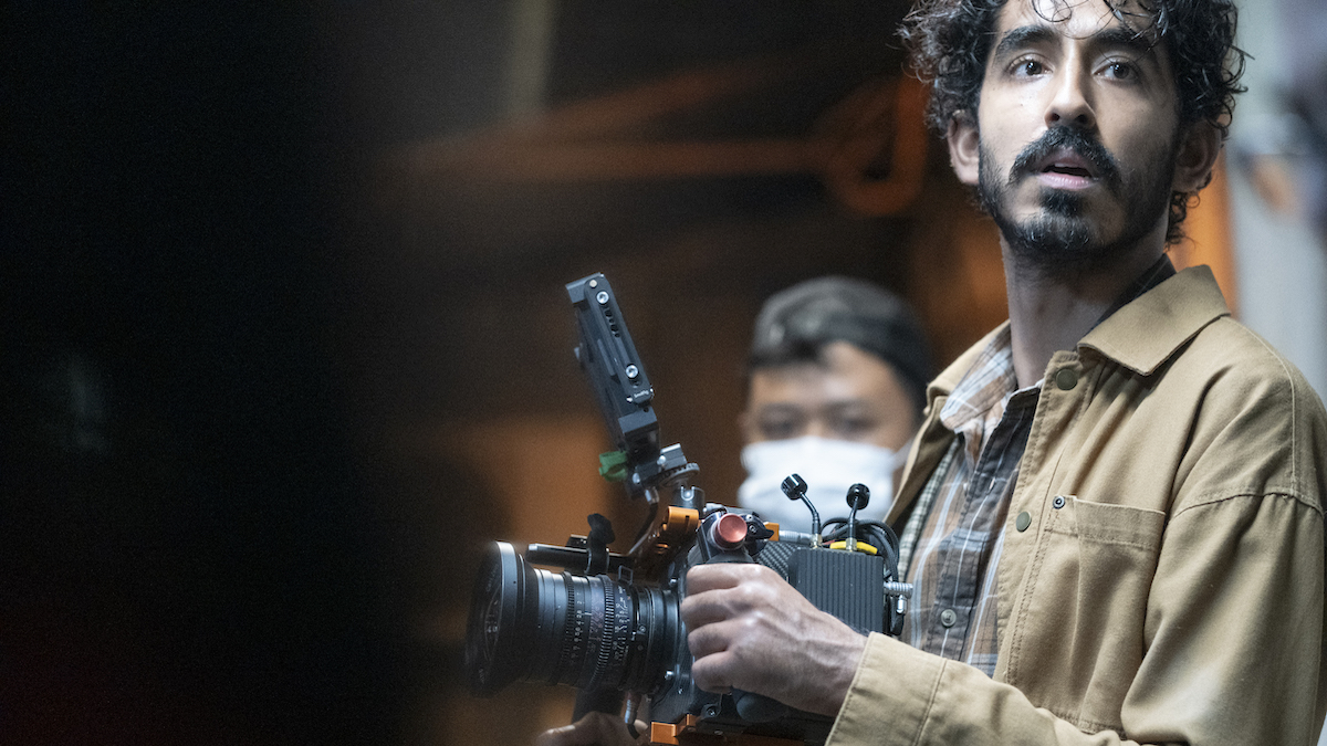 Dev Patel sul set di Monkey Man