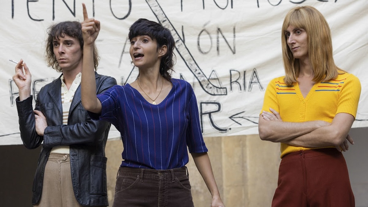 Una scena di Te estoy amando locamente di Alejandro Marín, in concorso a La Nueva Ola