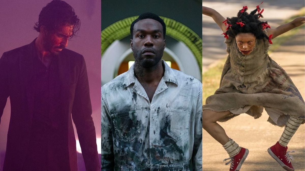 Da sinistra: Monkey Man, Candyman, Lovecraft Country, tre produzioni di Jordan Peele con Monkeypaw