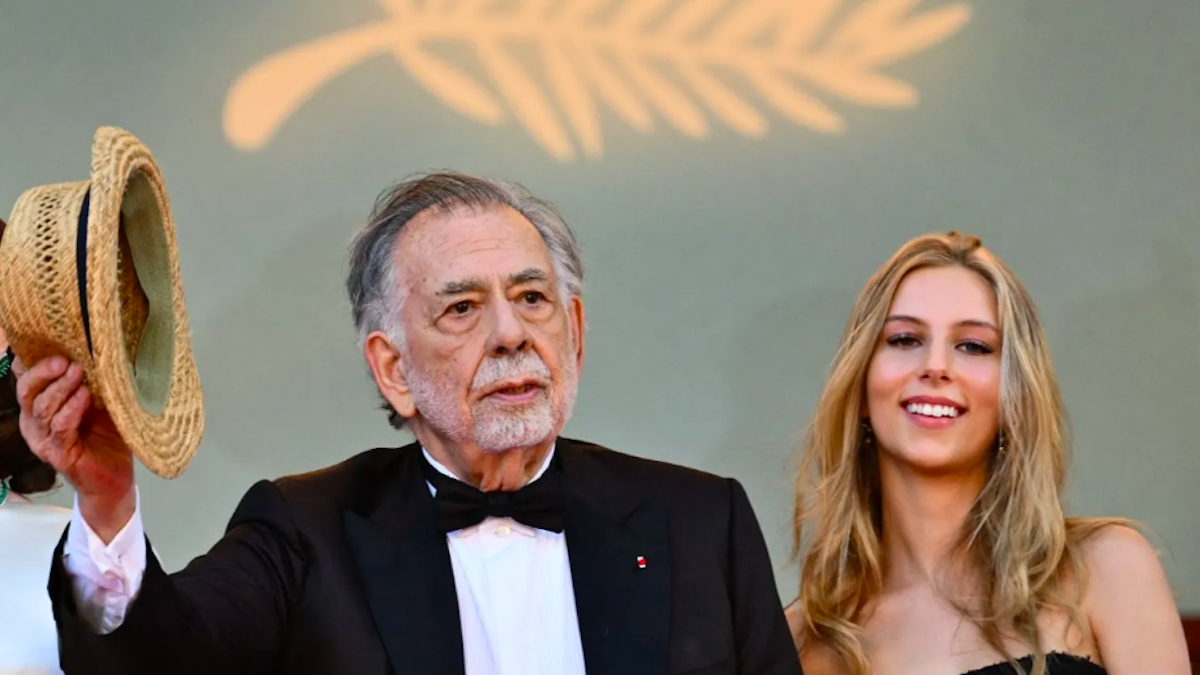 Francis Ford Coppola alla première di Megalopolis al festival di Cannes