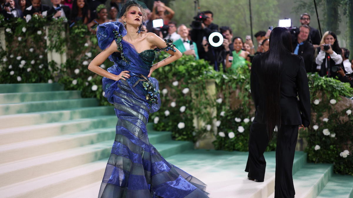 Zendaya sul red carpet del Met Gala 2024