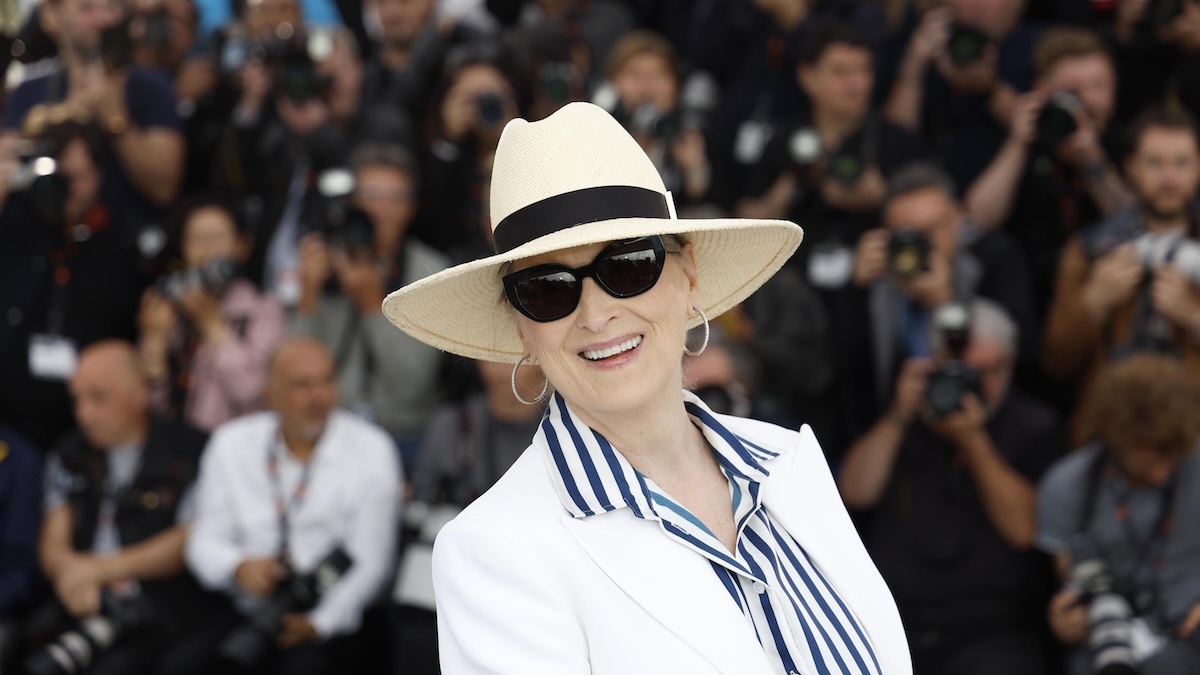 Meryl Streep al photocall di Cannes 77 dove riceverà Palma onoraria alla carriera