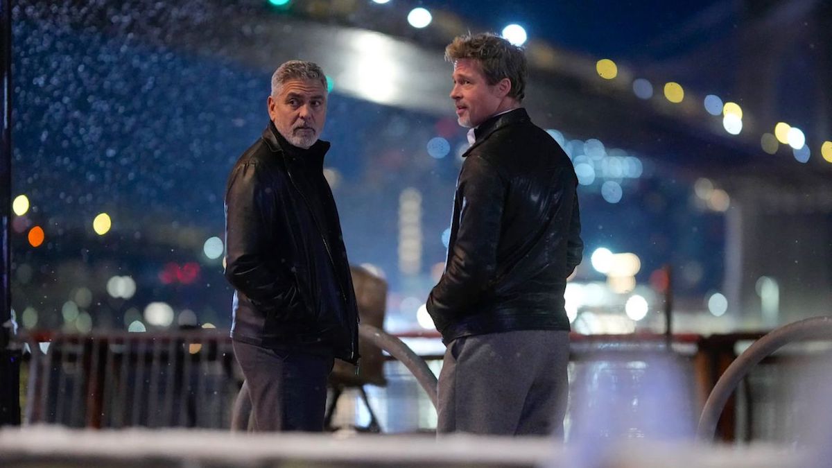George Clooney e Brad Pitt riuniti nel trailer del film thriller Wolfs