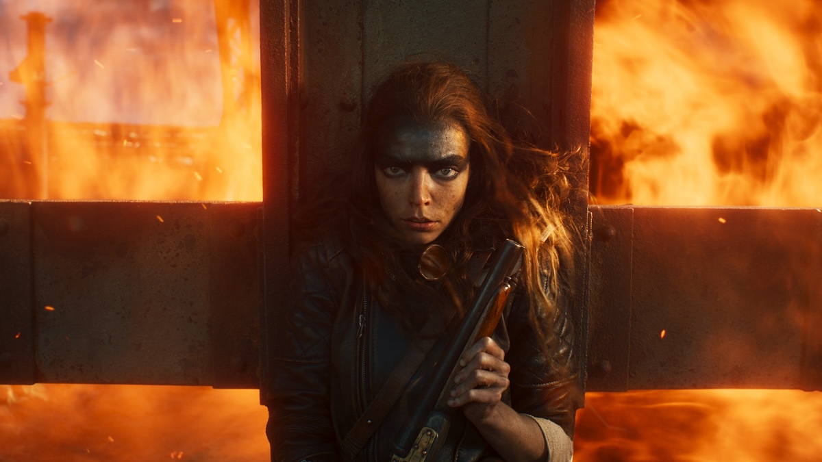 Anya Taylor-Joy in una scena di Furiosa: A Mad Max Saga