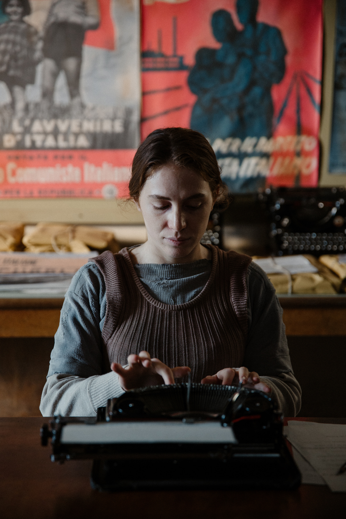 Ludovica Martino in una scena di Il mio posto è qui 